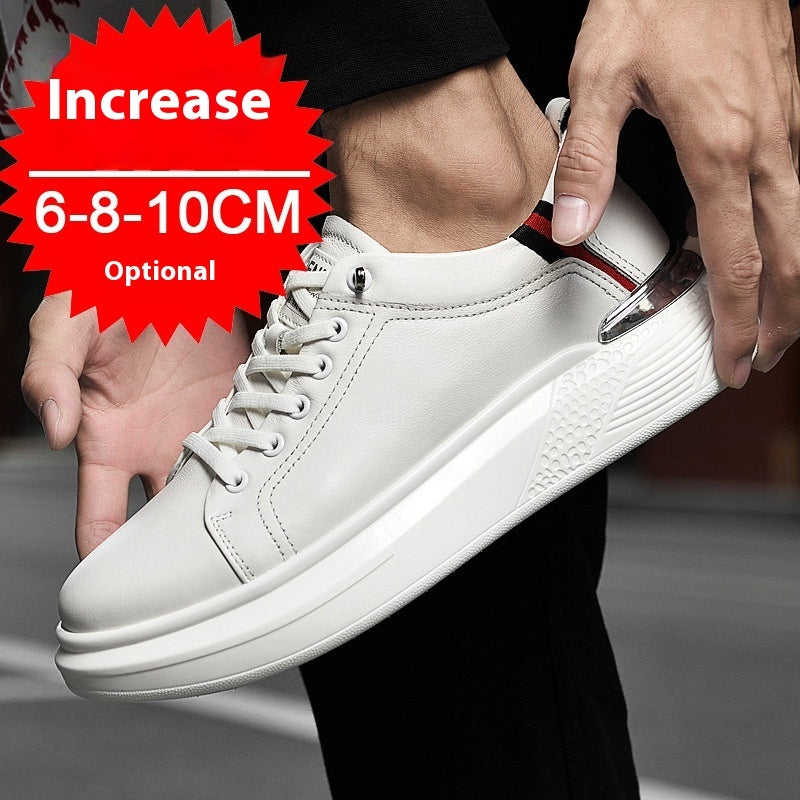 Spring And Summer Height Increasing Insole 10CM Men's Casual Shoes